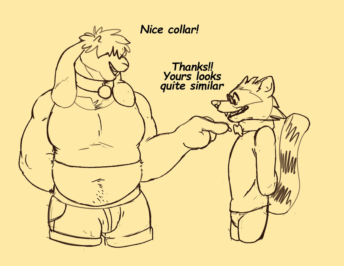 MDonbob's tweet photo. Dont get too close to buns with these collars, they will automatically sync up. https://t.co/Bzizvd8Ent