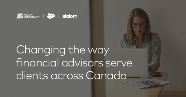 dschisler's tweet photo. @slalom @slalomcanada @IGWealthMgmt @salesforce #ImWithSlalom #DigitalTransformation #SalesforcePartner https://t.co/lMXA1zzDsZ https://t.co/YDpVcJ4ts2