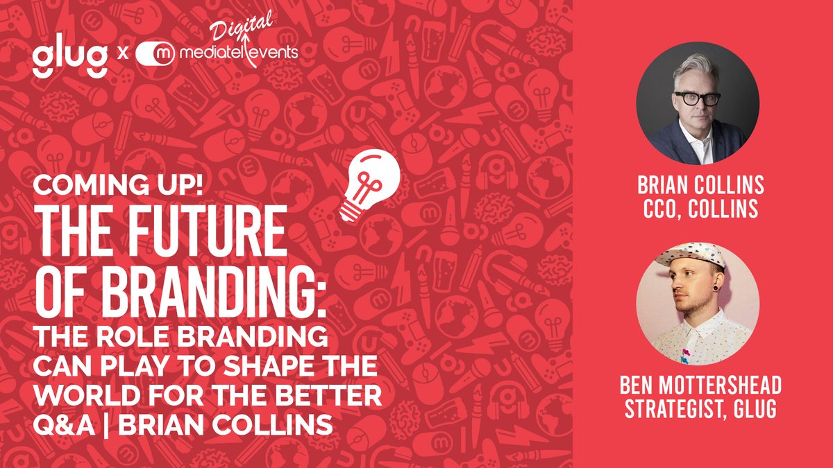 Glug HQ (@glug) on Twitter photo Last, but definitely not least! We're wrapping up the first day of #focreativity with a gem of a talk! ๐ Named one of five American โMasters of Designโ <a href="/wearecollins/">COLLINS</a>, CCO <a href="/briancollins1/">Brian Collins</a> is an absolute font of creative knowledge! Not to be missed!
๐๐๐๐
thefutureofcreativity.co.uk Last, but definitely not least! We're wrapping up the first day of #focreativity with a gem of a talk! ๐ Named one of five American โMasters of Designโ <a href="/wearecollins/">COLLINS</a>, CCO <a href="/briancollins1/">Brian Collins</a> is an absolute font of creative knowledge! Not to be missed!
๐๐๐๐
thefutureofcreativity.co.uk