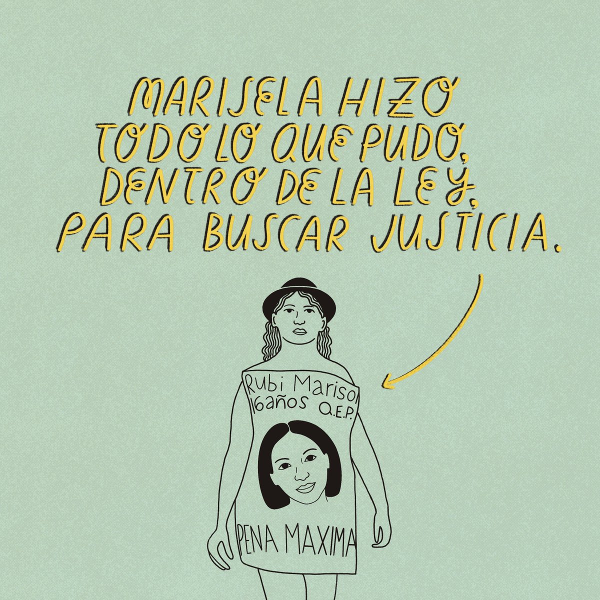 erederbez's tweet photo. Quienes dicen que "hay formas" para protestar, deben de conocer el caso de Marisela. Ella hizo todo lo que pudo dentro de la ley para buscar justicia, siempre de forma pacífica... https://t.co/lXufMhepNQ
