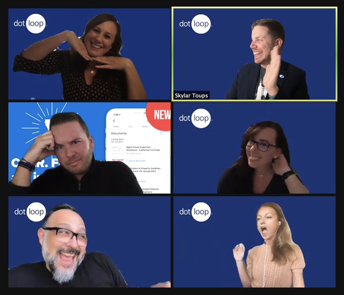 dotloopskylar's tweet photo. It's the last day of @CAREALTORS's #REimagine2020 come join us in the @dotloop  booth on Zoom we'd be happy to see your faces and share how can streamline your whole digital transaction! https://t.co/YXxrVYR8wD https://t.co/zUF5kxP6Yv