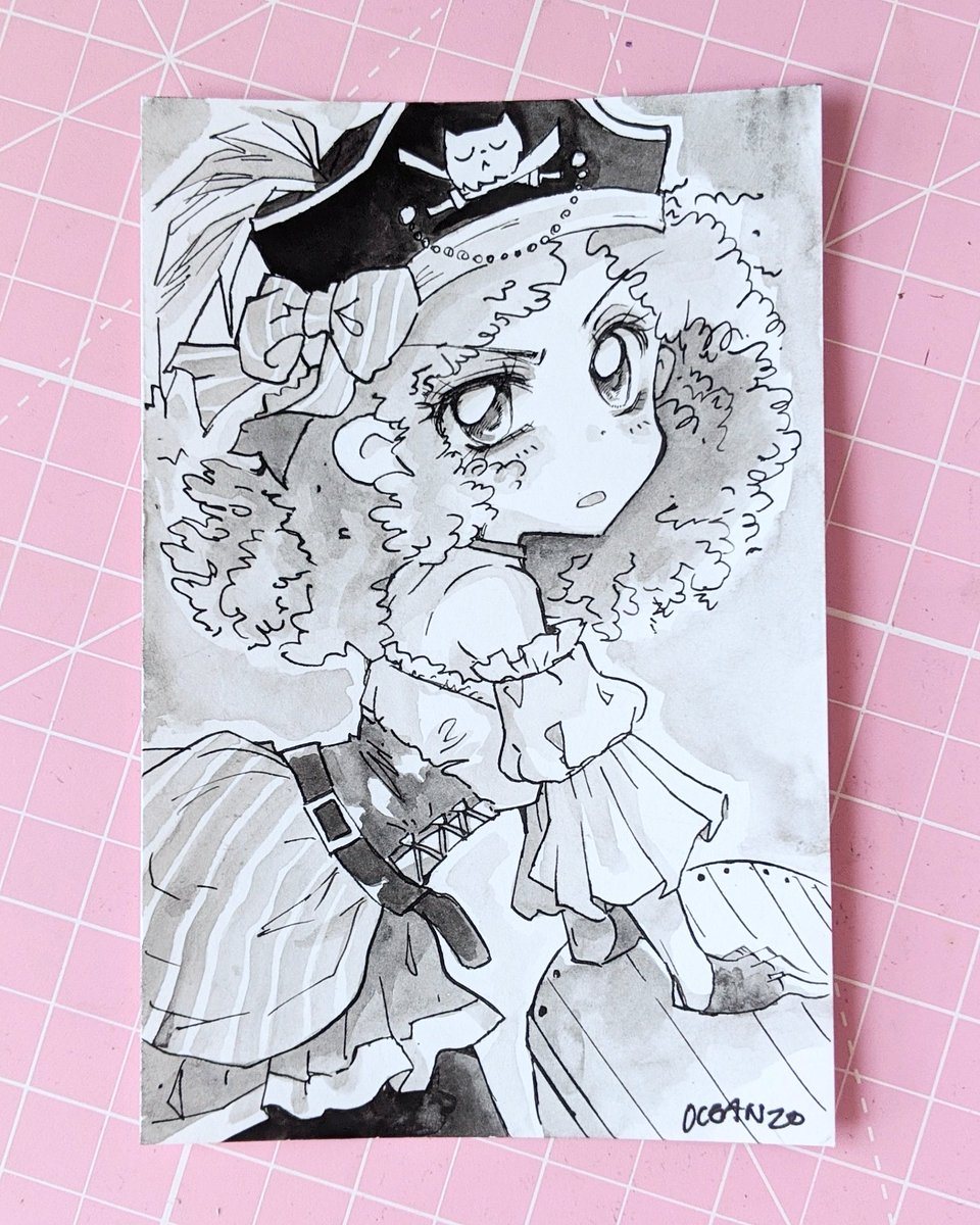 Cute Girltober 13. Pirate &amp; 14. Icecream? 