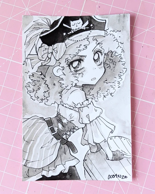 Cute Girltober 13. Pirate &amp; 14. Icecream? 