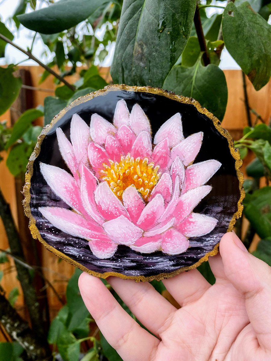 ashllart's tweet photo. just finished up a commission for these two lotus beauties🌿✨ https://t.co/yUMDLrTfv3