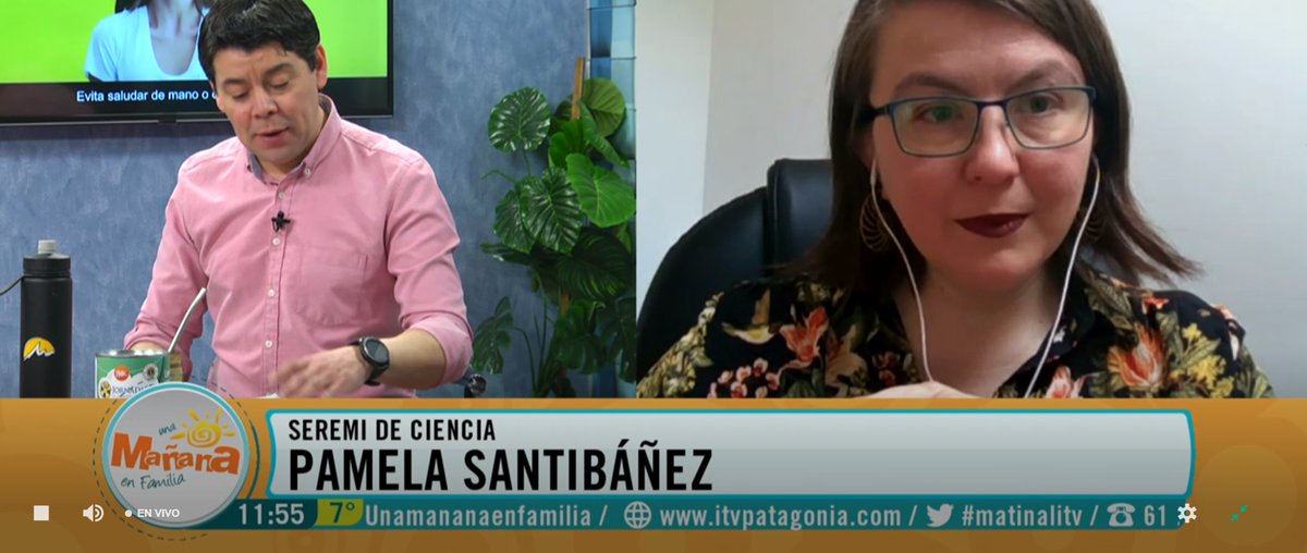 SeremiCienciaMa's tweet photo. 🔴Nuestra Seremi de Ciencia conversó en #matinalitv de @ITVPatagoniaHD acerca del Cupo Explora UNESCO, iniciativa de admisión especial a la educación superior que reconoce la trayectoria científica escolar y ofrece este año 594 vacantes en 18 universidades del país 🔬🔍 https://t.co/m1wLJWSv0a