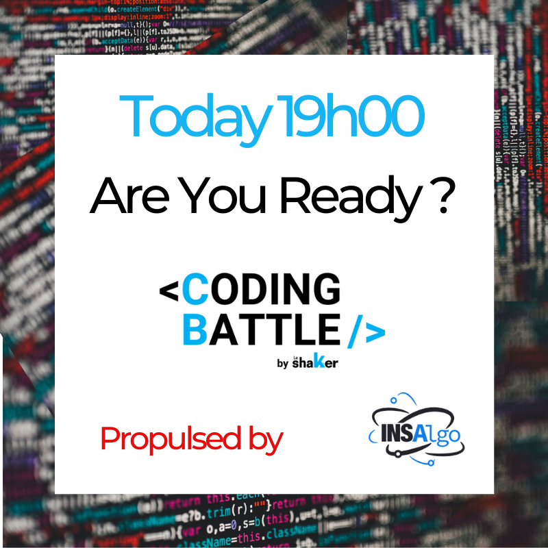 LeShaker_TV's tweet image. #CodingBattle #Shaker2020