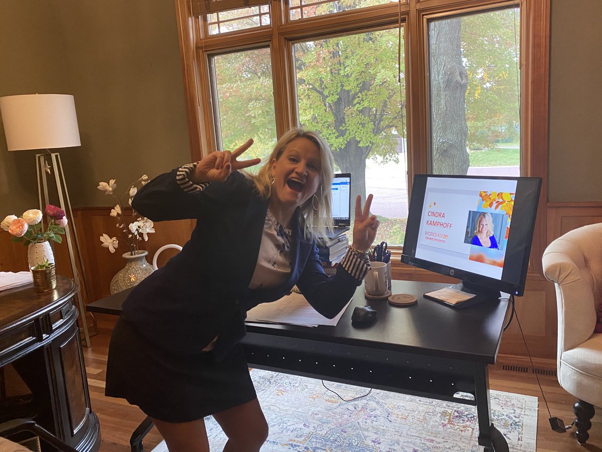 Mentally_Strong's tweet image. Pumped today to provide a virtual keynote from my home for @EdinaRealty today! 

#technologyisamazing #leadyourselffirst