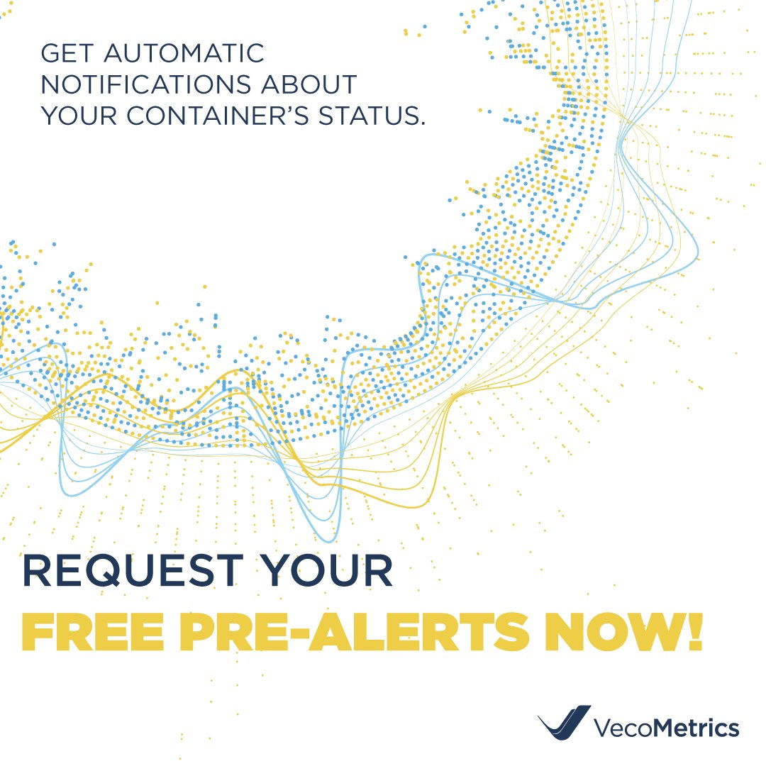 Veconinter's tweet photo. With our free pre-alerts service, you will know exactly how many days you have left before incurring in demurrage charges https://t.co/RjAXPnNDYJ
____

#prealerts #innovation #technology #Analytics #freeday #demurrage #containers https://t.co/p131NMmGnL