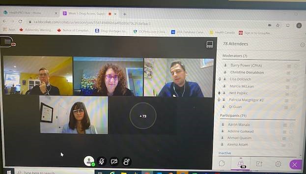 #HappeningNow HealthPRO’s VP, Pharmacy <a href="/ChrisFDonaldson/">Christine Donaldson</a> &amp; Pharmacy Innovation Clinical Director, <a href="/PatriciaMacgr/">Patricia Macgregor</a> presenting to <a href="/UofTPharmacy/">Leslie Dan Faculty of Pharmacy</a>  students on healthcare procurement, supply chain vulnerabilities and mitigating and managing drug shortages.

#knowledgesharing #healthcare