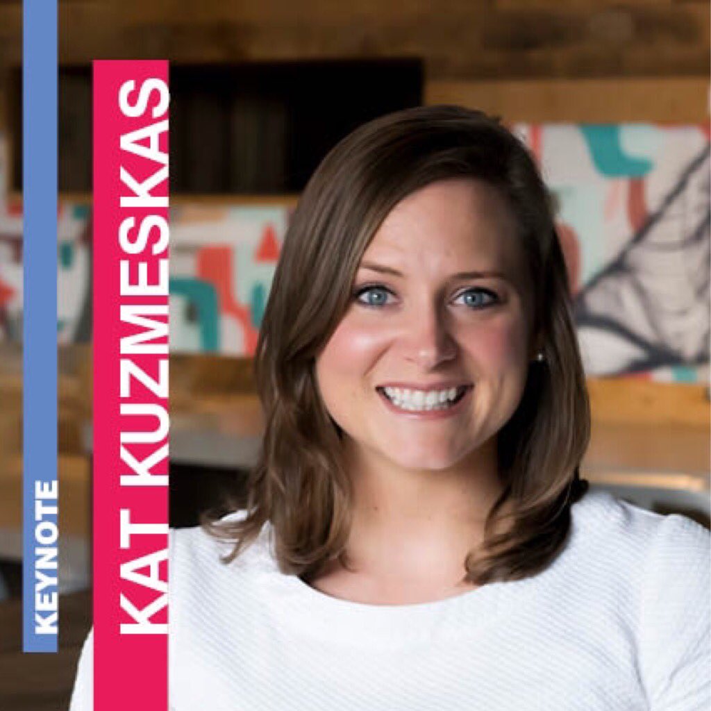 RYLEAD5810's tweet photo. Check out our fantastic Module 2 keynote speaker for this Sunday: Kat Kuzmeskas! Swipe to read a little more about her! https://t.co/fpV7tWh9tC