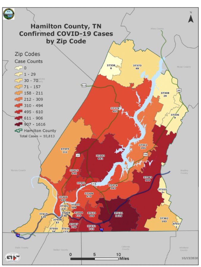 Chattanooga Downtown Zip Code Chattanooga Doctors Explain Why One Community Has Seen Hundreds More Cases  Than Others | Wtvcfox