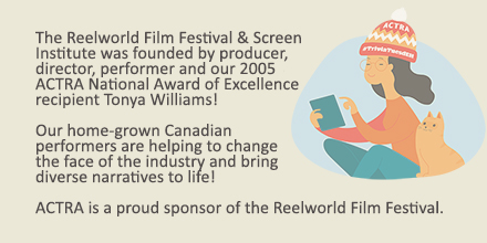 ACTRAnational's tweet photo. 81.8% got our #TriviaTuesdEh right (@TonyaWilliams_)! This year’s @reelworldfilm festival will take place virtually from October 14-19. Ticket info: https://t.co/eHZEAINoKt #HireBIPOC #DiversityMatters https://t.co/rAkmNIveh0