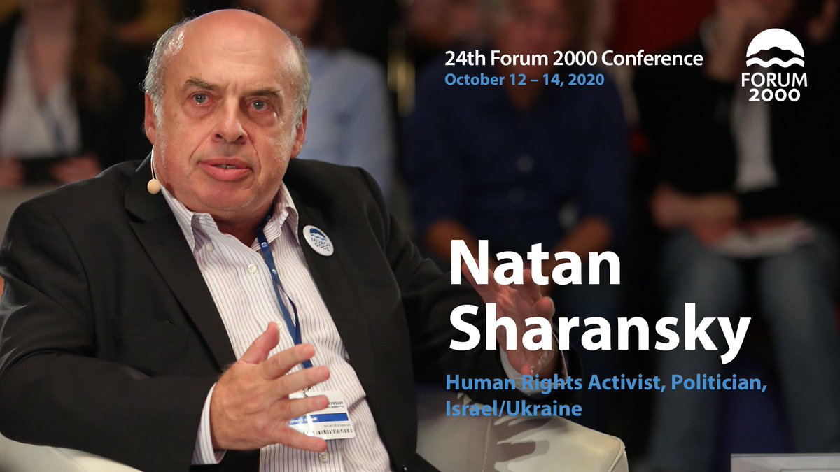 Last discussion of the #Forum2000 Conference at 5:30 PM with Carl Gershman, President of @NEDemocracy, @AnnaLuehrmann, Deputy Director of @vdeminstitute, human rights activist @NatanSharansky and Shalini Randeria, Rector of IWM: youtu.be/H9gWGfYJPU4
Join us! #NewWorldEmerging