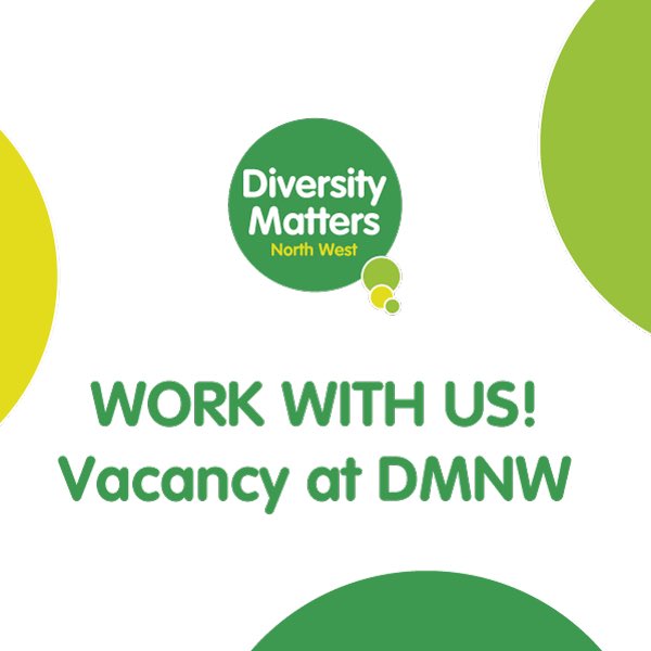 STOP PRESS: Vacancy at DMNW for an Operational Manager - get applying - closing date is November 1st! 
diversitymattersnw.org.uk/operational-ma…