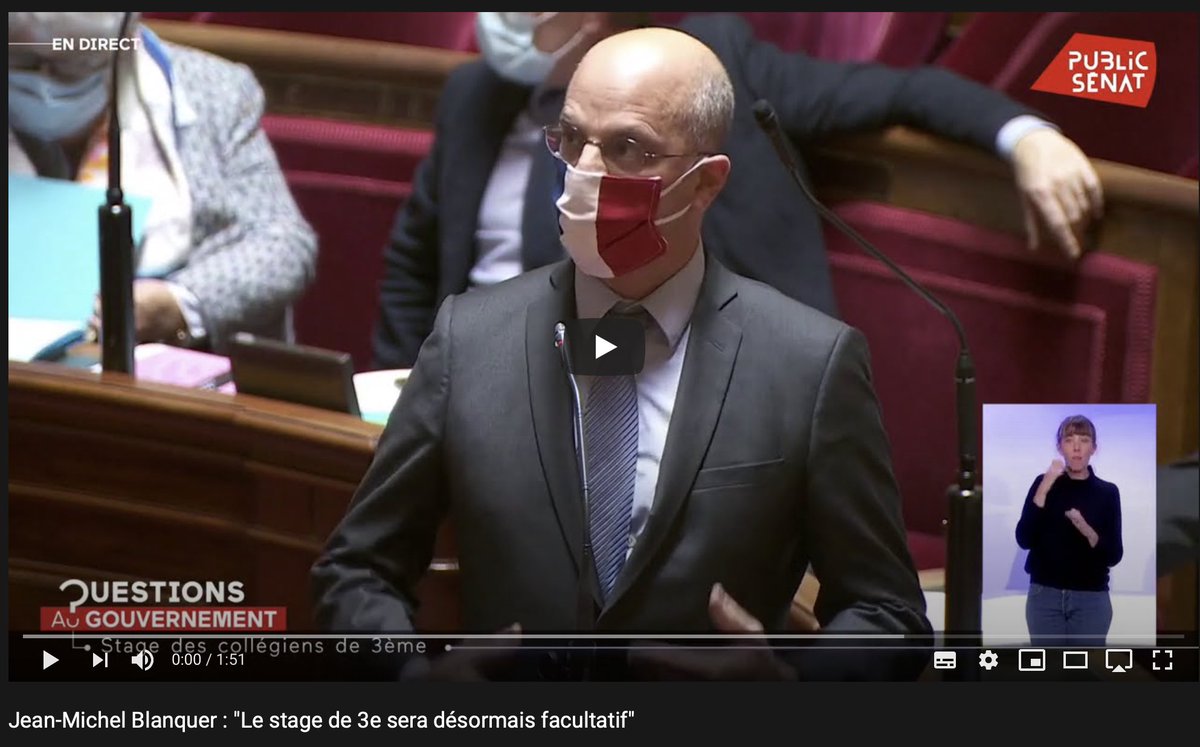 juliendelmas's tweet photo. ⚠️ Jean-Michel Blanquer : "Le stage de 3e sera désormais facultatif" ⚠️

➡️ https://t.co/A83jkCak5M https://t.co/aOVI0aX5s2