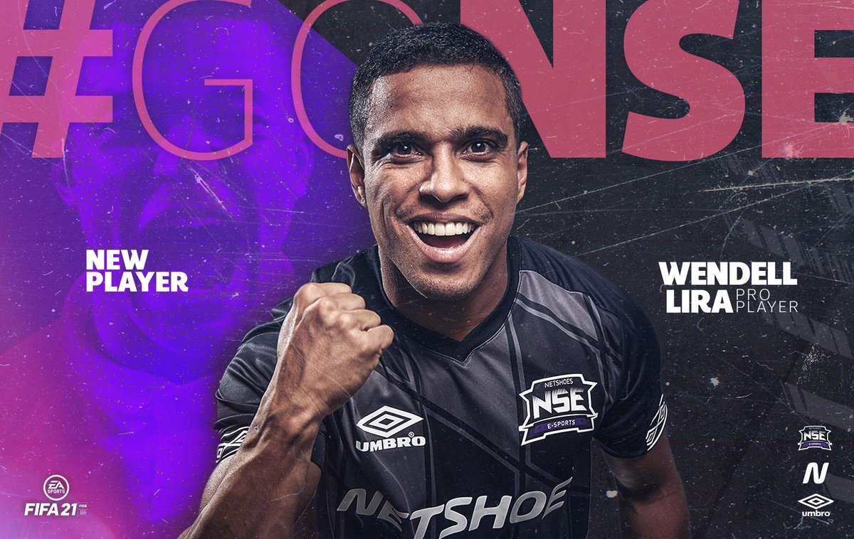 Anúncio digno de Puskas. @wendelllira AGORA É NSE! ⚽
Ele chega trazendo a sua experiência para agregar talento a nossa line no PS4!
Bem-vindo, Wendell!
@UmbroBrasil @NetshoesESports
#GoNSE #ConectaVocêAoEsporte https://t.co/OmS40hB3fP
