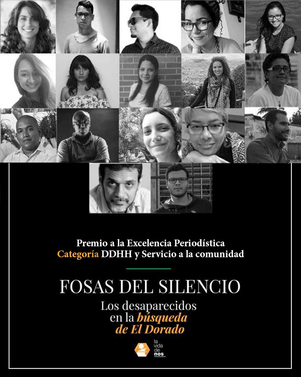lavidadenos's tweet photo. En @lavidadenos estamos profundamente orgullosos. #FosasDelSilencio acaba de recibir el #PremioSIP a la Excelencia Periodística en la categoría Derechos Humanos y Servicio a la Comunidad, durante la "Ceremonia Virtual de Premios SIP". https://t.co/aBKLZEQOxm