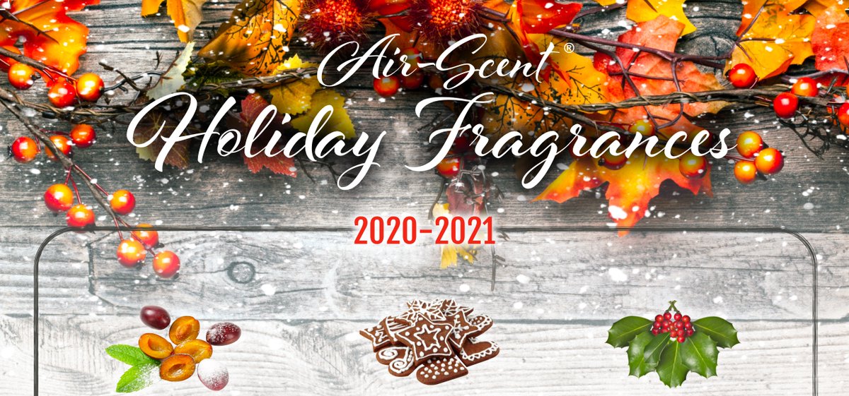 AirScentInt's tweet photo. Set the holiday mood in any business setting with our new Holiday fragrances! Pumpkin Spiced Latte, Mulled Cider, Sugar Plum, Mistletoe, Gingerbread, Baked Pumpkin, Fireside and Hot Spiced Toddy! https://t.co/ADVyFivNZQ https://t.co/npgAPvfbxj