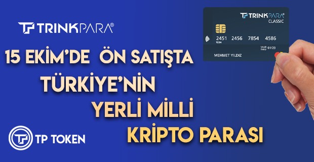 BDDK Lisanslı ödeme sistemi başvurusu da yapacak olan TRİNKPARA, kendine özel ATM kartı ile alışverişte de kullanılabilen, yabancı kripto paraların alternatifi yerli ve milli kripto para birimi olacak.