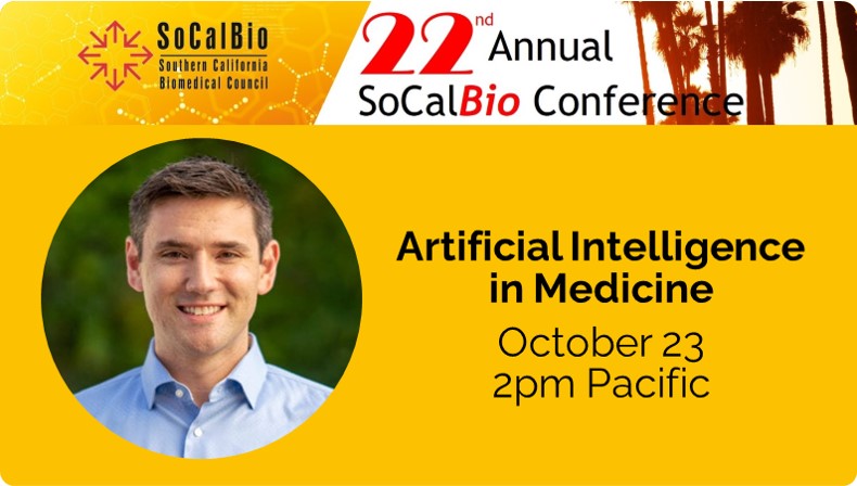 NeuraSignal (@neurasignal) on Twitter photo The 22nd Annual SoCalBio Conference is next week. Don’t miss NovaSignal co-founder and Chief Scientific Officer, Robert Hamilton, PhD presenting on Artificial Intelligence in Medicine on Oct 23 at 2pm. <a href="/HamiltonRobertB/">Robert B Hamilton, Ph.D</a> socalbioinvest.com #SoCalBio2020 #BrainBloodFlow The 22nd Annual SoCalBio Conference is next week. Don’t miss NovaSignal co-founder and Chief Scientific Officer, Robert Hamilton, PhD presenting on Artificial Intelligence in Medicine on Oct 23 at 2pm. <a href="/HamiltonRobertB/">Robert B Hamilton, Ph.D</a> socalbioinvest.com #SoCalBio2020 #BrainBloodFlow
