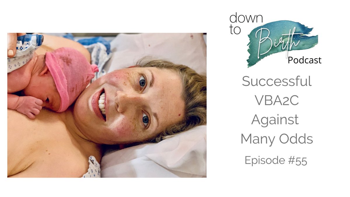 downtobirthshow's tweet image. Listen to today&apos;s #VBA2C #birthstory of a woman who was told from #prenatal appts through #labor that a #vbac wasn&apos;t in the cards for her. #intuitivebirth #birth #mother

downtobirthshow.com/55-against-man…