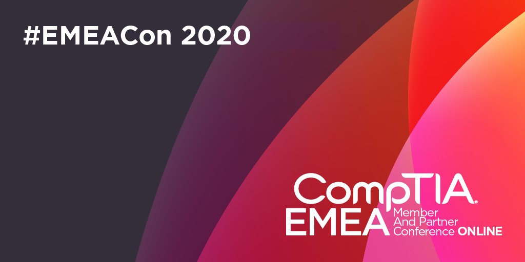 Thank you to everyone that joined us for #EMEACon online the past couple days! If you missed anything, you can catch up with our playlist over on the CompTIA Communities and Councils YouTube channel: s.comptia.org/EMEACon2020