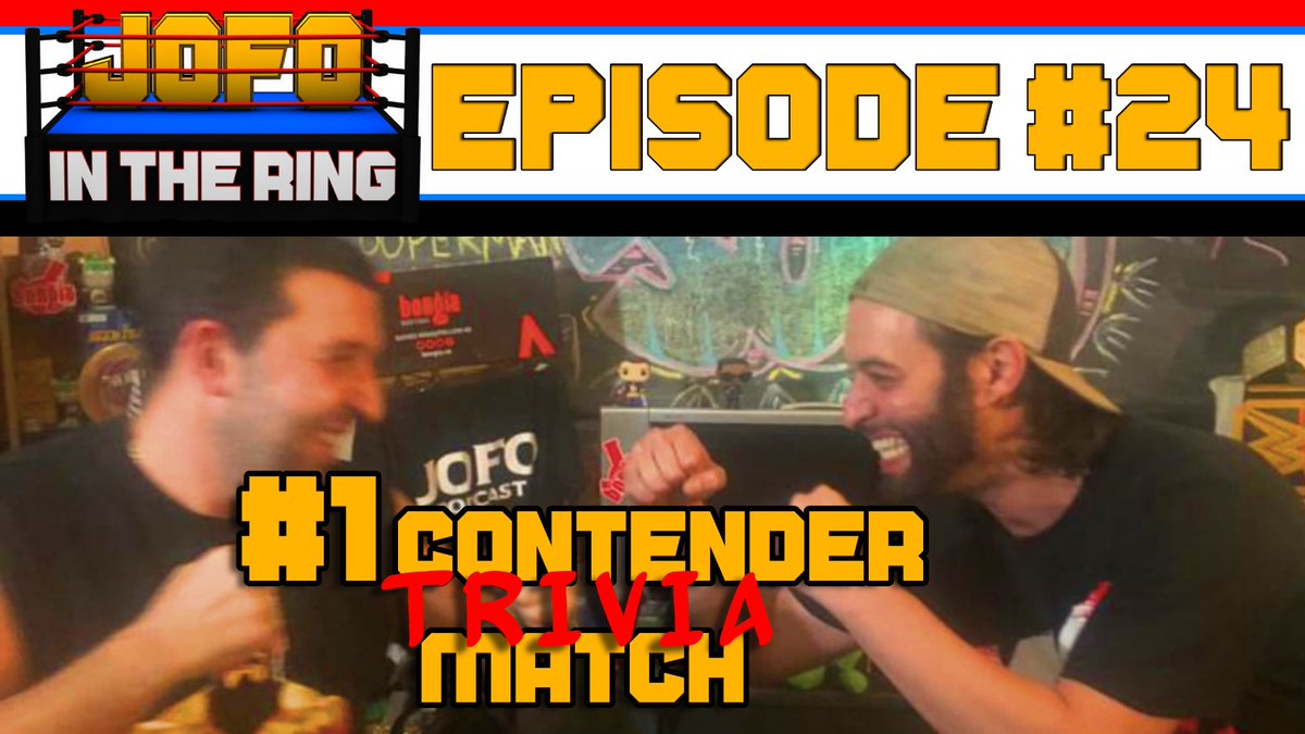 jofointhering's tweet photo. JOFO IN THE RING EPISODE 24
Do you know your Wrestling trivia?
🔵 When - 7:15pm TONIGHT
Link to Jofo In The Ring YouTube
https://t.co/oxIAToAXKD 👆
Someone gets slapped in the face
Come & Find Out Who❗
SUBSCRIBE Like & COMMENT
#WrestlingCommunity
#AEWAnniversary
#Trivia https://t.co/BwduRjeOrE