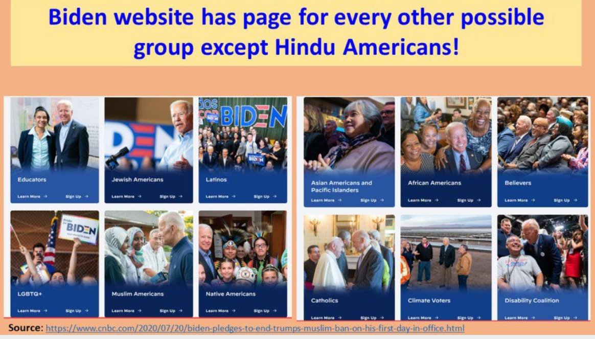 reachind_uk's tweet photo. We @TheDemocrats will use #Hindus, its like we hear you #americanhindus but will Ignore U. Get the Hint Loud & Clear. Every Vote Matters. #Trump2020 #HinduswithTrump @AmyMek @kochattil @AltNewsMedia @trunicle @AnantSrivastva @PurnimaNath @arifaajakia @TarekFatah @UnapologeticHi4 https://t.co/5UEdaXSqvM