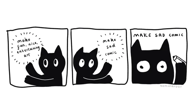 held back from posting a sad comic just to make this instead 