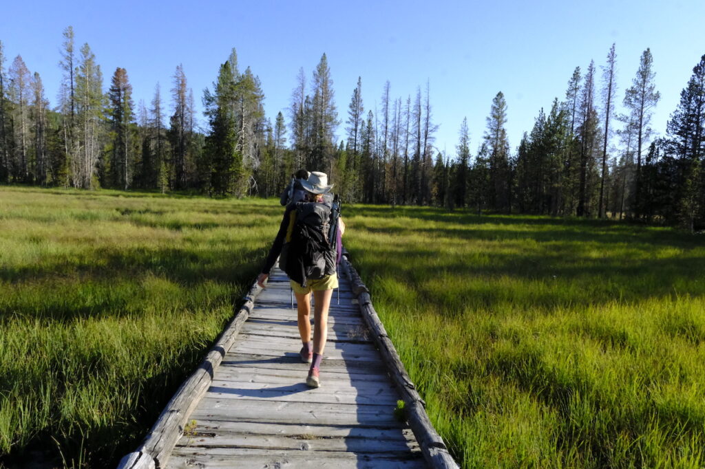 TroutUnlimited's tweet image. The Strawbridge family hikes through @YellowstoneNPS on their quest to complete the #ContinentalDivideTrail. Check it out.bit.ly/33TL3Ym #CDT