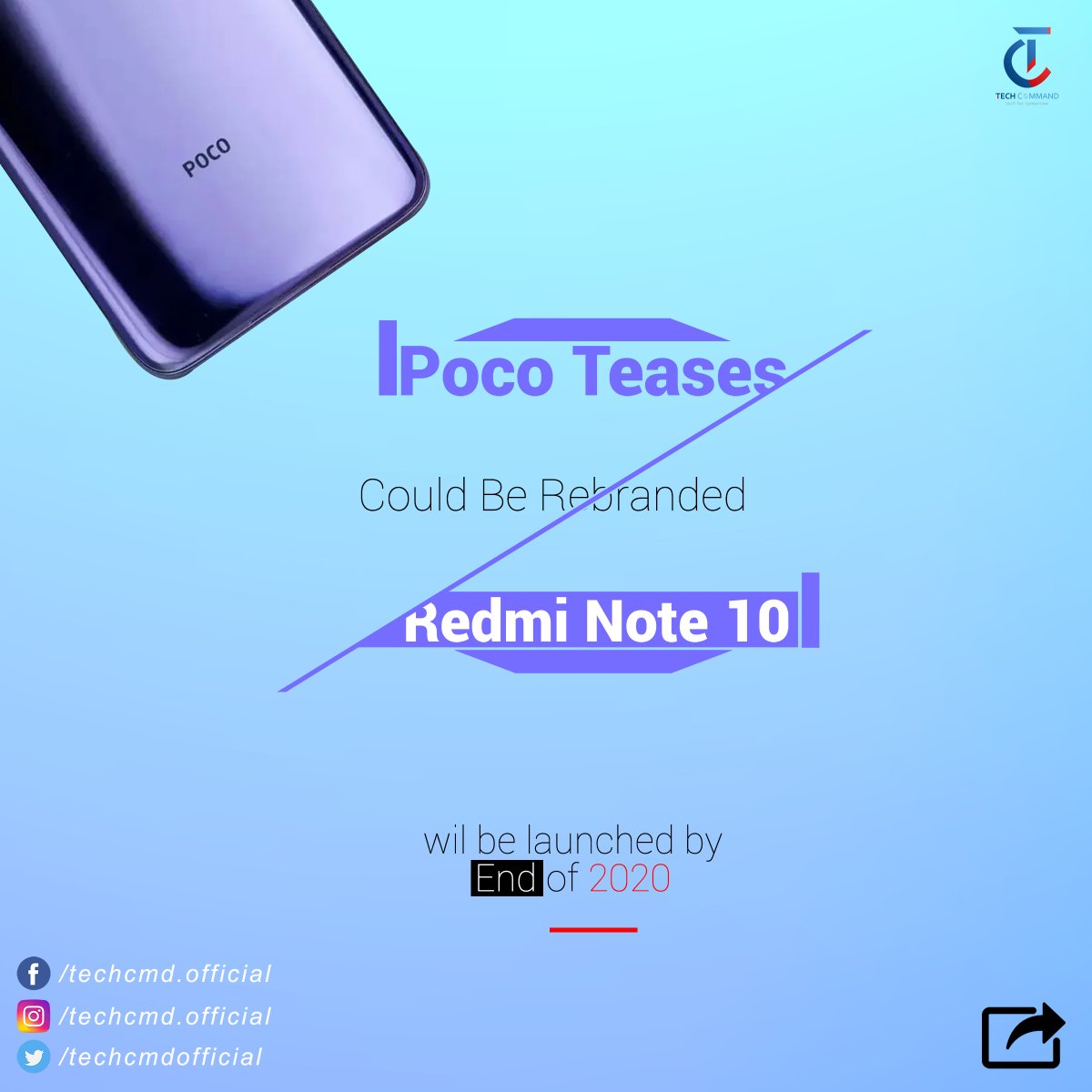 techcmdofficial's tweet image. poco OR REDMI NOTE 10?
WHAT DO YOU THINK?
Know more : bit.ly/373TeDs

| Join |
YouTube : bit.ly/35UoILM
Facebook Page : bit.ly/3cuOIPm
Instagram : bit.ly/2Gbavz9

#technews #poco #techcmd #pocoprice #pocopowerbank #pocoupdate
-------------