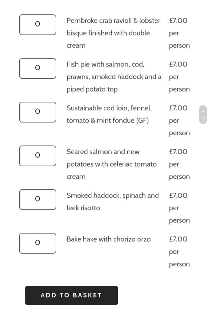 FISH MAINS🐟

And so much more!

What will you be adding to your basket?😋

SHOP HERE: ejcatering.wales/product/fish-m…

#Cardiff #ValeOfGlamorgan #SouthWales #ShopLocalWales #CreativeCatering #EJAtHome #CardiffFoodies #CardiffNews #CardiffLockdown