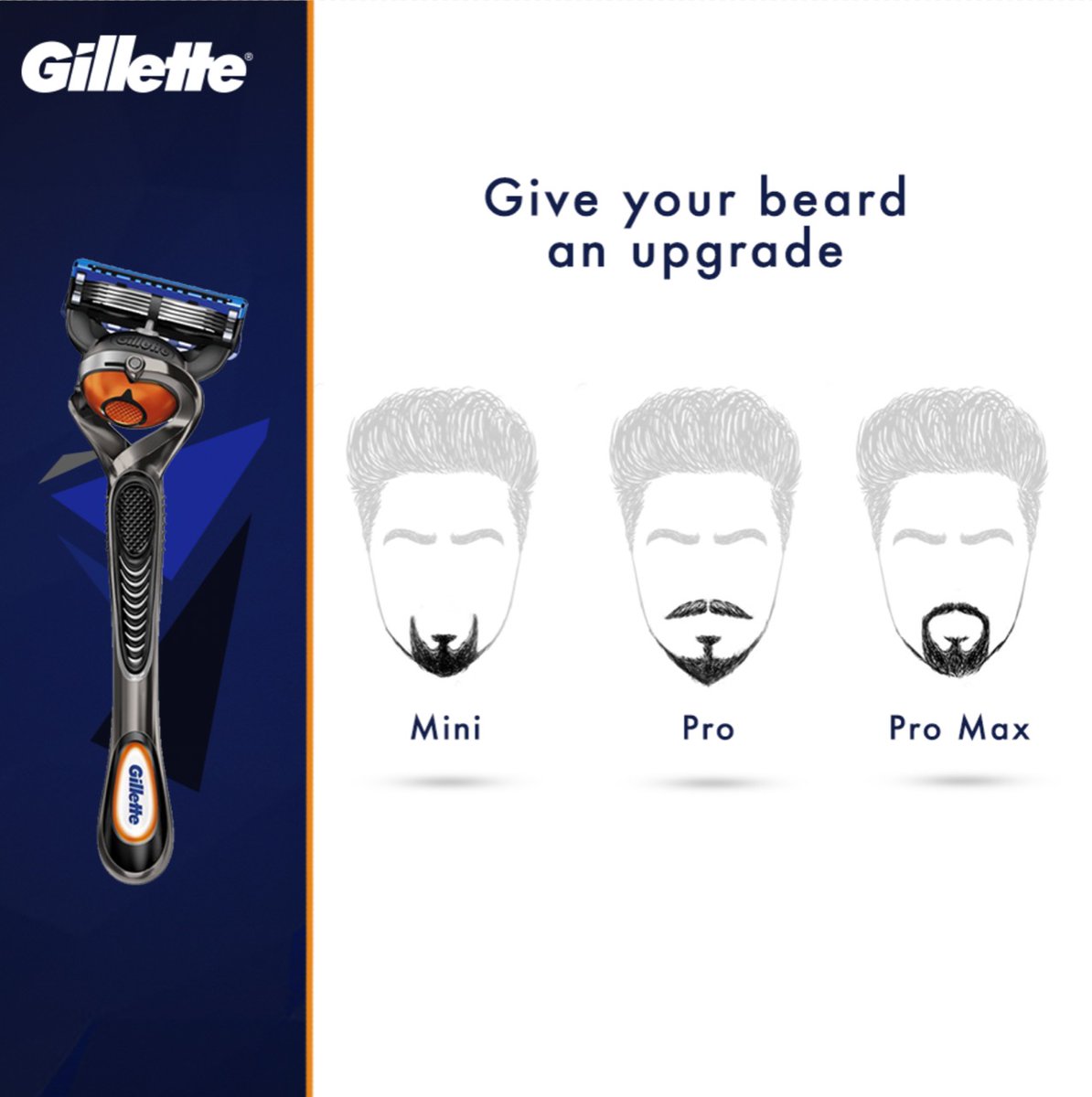 With the Gillette Fusion Proglide, The new is already in your hands. #Gillette #TheBestAManCanGet