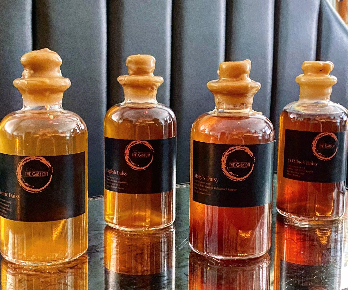 The Gibson (@thegibsonbar) on Twitter photo Four shades of Daisy!! #londoncocktailweek limited edition
available for the whole month of October for take away!!!
<a href="/courvoisier/">Courvoisier</a>.uk
.
.
.
.
#thegibsonbar #takeaway #daisycocktail #courvoisier Four shades of Daisy!! #londoncocktailweek limited edition
available for the whole month of October for take away!!!
<a href="/courvoisier/">Courvoisier</a>.uk
.
.
.
.
#thegibsonbar #takeaway #daisycocktail #courvoisier