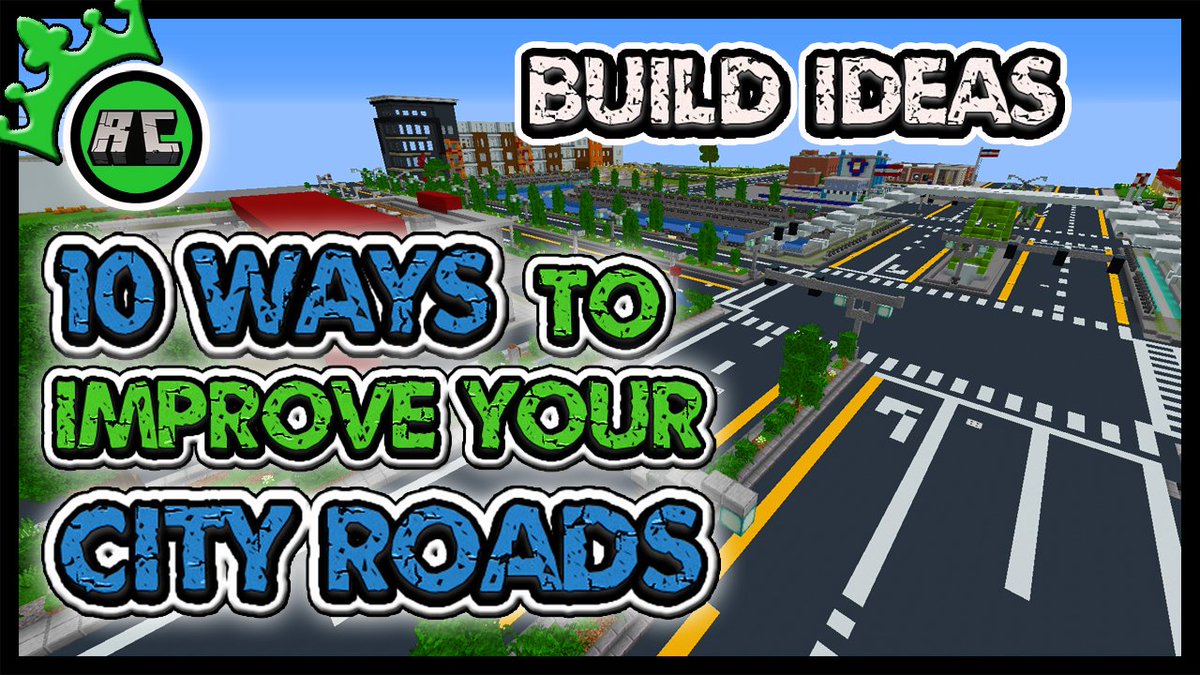 Race_Crafter's tweet photo. 📢Calling all city builders 📢
New Build Ideas video has dropped!
10 WAYS TO IMPROVE YOUR CITY ROADS
https://t.co/kaUOgT59uF via @YouTube
#Minecraft #BuildIdeas #CityBuilds https://t.co/w2YDW5In1G