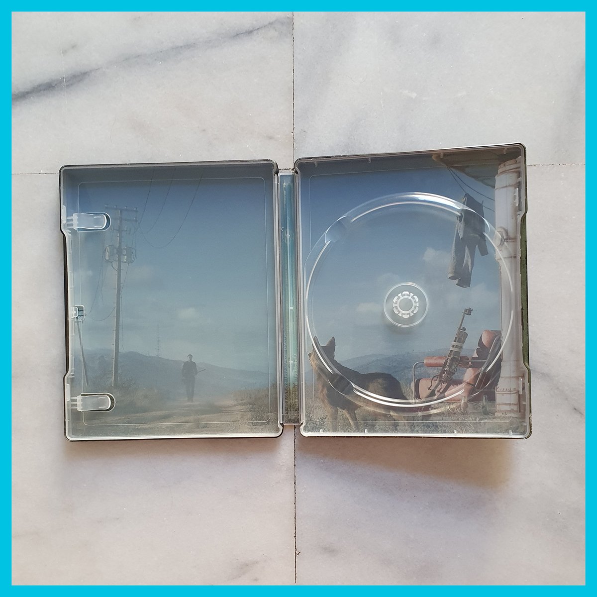 Lupinvalle's tweet photo. Os enseño mi Steelbook de Fallout 4. ❤️ No es mi favorito, pero me gustó (soy pro New Vegas 🎲). Me centré en pasarme la historia tan original que tiene a tope, pero hay cosas que se me atrancaron. La gente dice que era fácil, será que soy torpe. 😉

🎮 https://t.co/VnsSQdEQj0 https://t.co/olTwPK8uGN