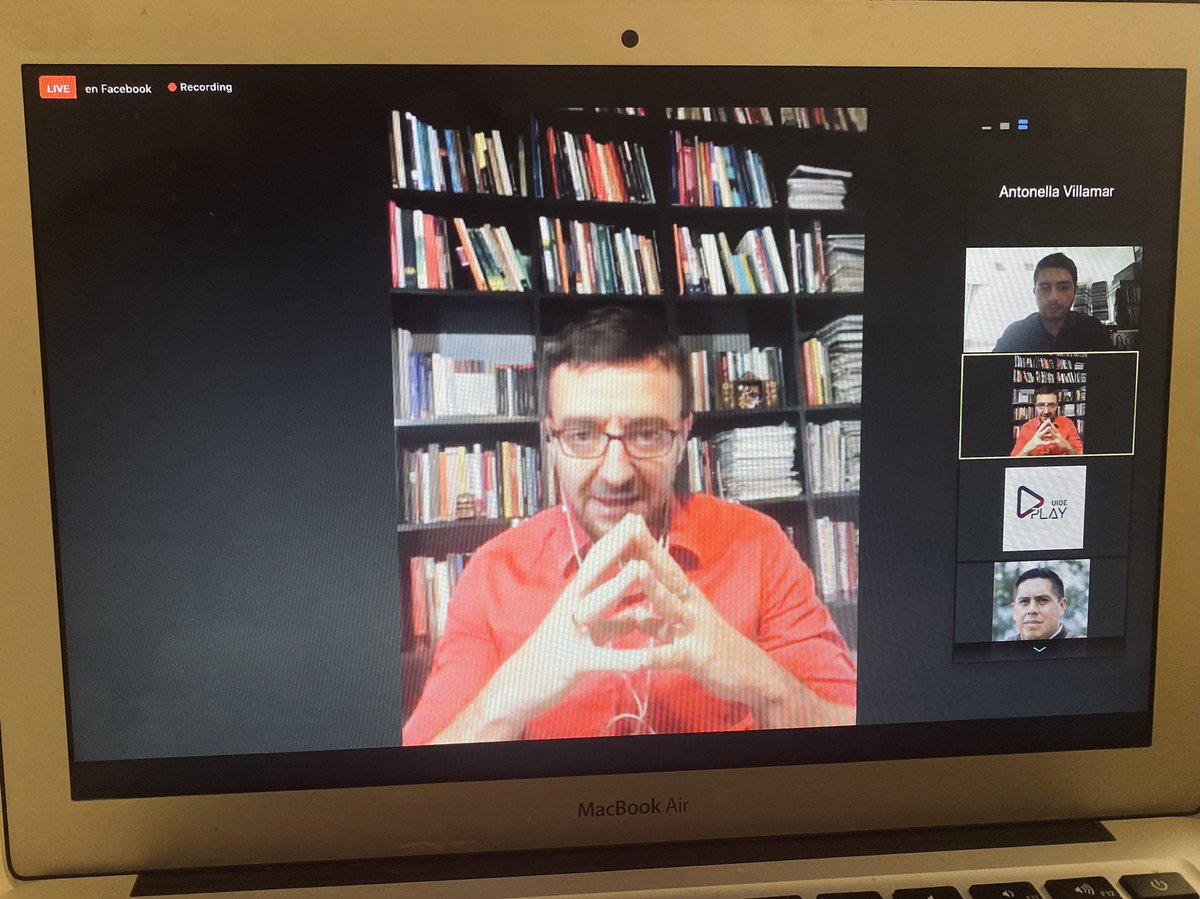 AntoVillamar_'s tweet photo. Webinar “Tenemos capacidad de aprender?” junto con el experto en Comunicación Política @marioriorda  @ComUide #CompolUide https://t.co/8jYwZUmYil