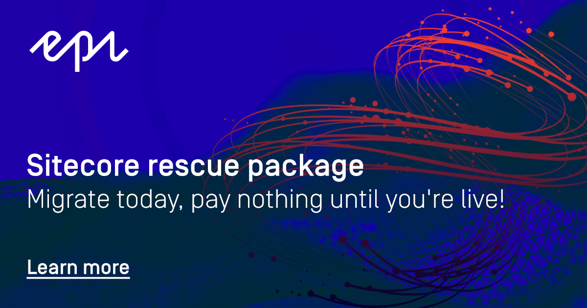 kenclem's tweet photo. Sitecore's platform is notoriously hard to maintain, but the idea of replatforming can seem even harder. That's why we've launched a new offer to ensure your migration from Sitecore is as seamless as possible - and you won't pay anything until you're live! https://t.co/CInwEjsado https://t.co/nDZQDbON7w
