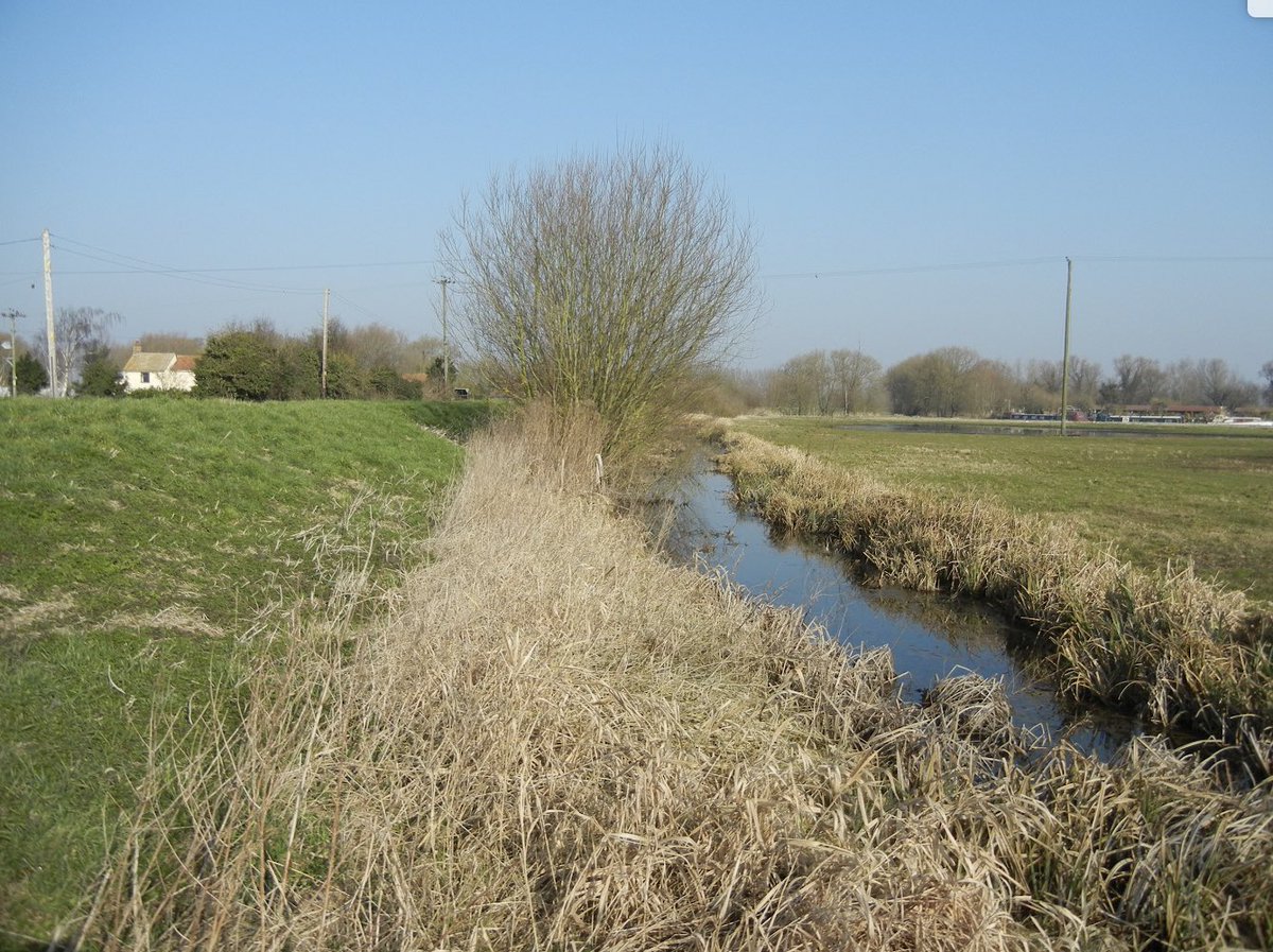 21. Waterside (E) once ran alongside a canal (Isleham Lode) a major cut connecting the fen-edge with the River Lark. The section of the lode near the village has been filled in but survives in a large modern drain a little way N of the village, that eventually feeds into the Lark