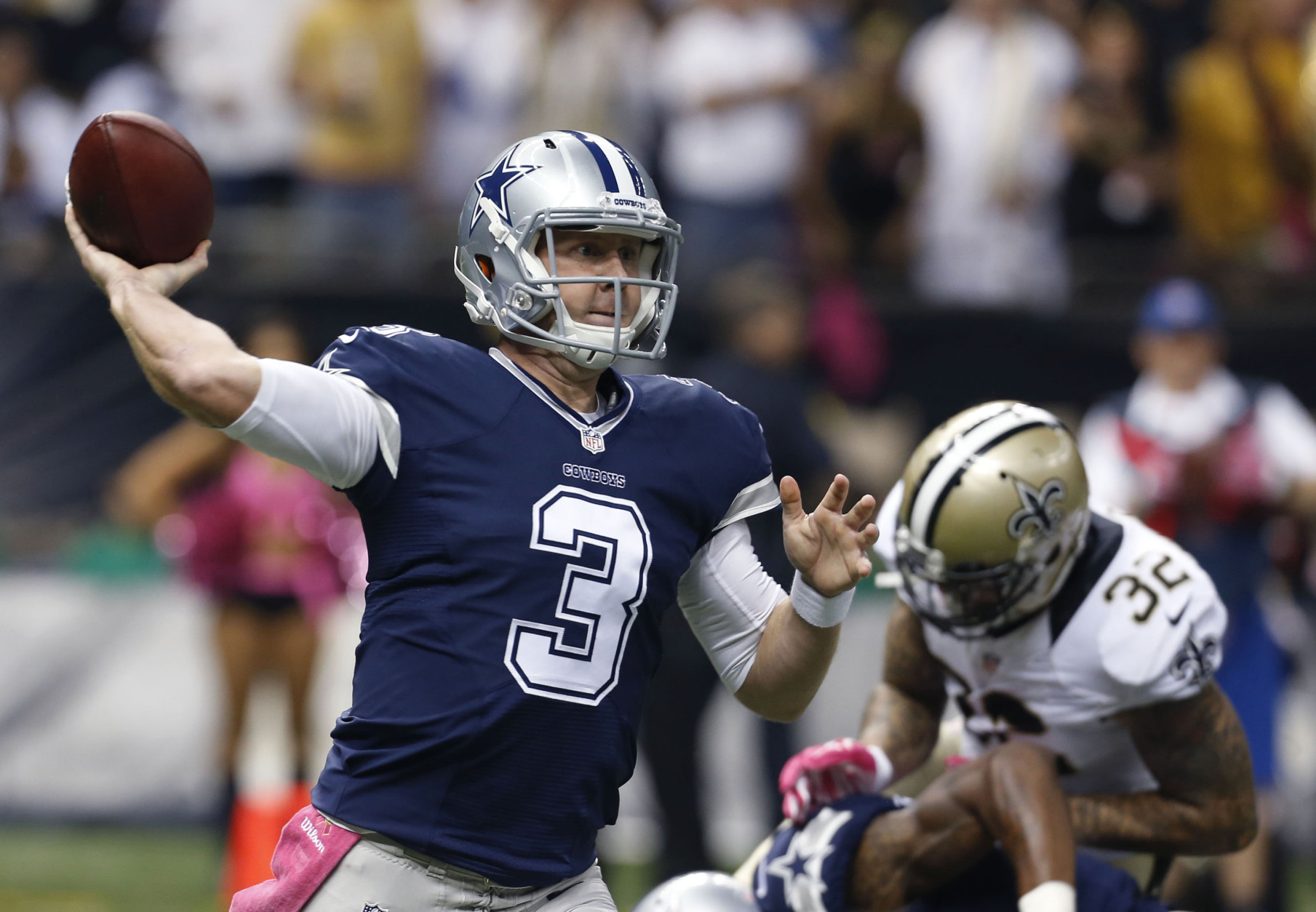 Oct 14: Happy birthday to former Cowboy Brandon Weeden (QB: 2014-15, b. 1983). 