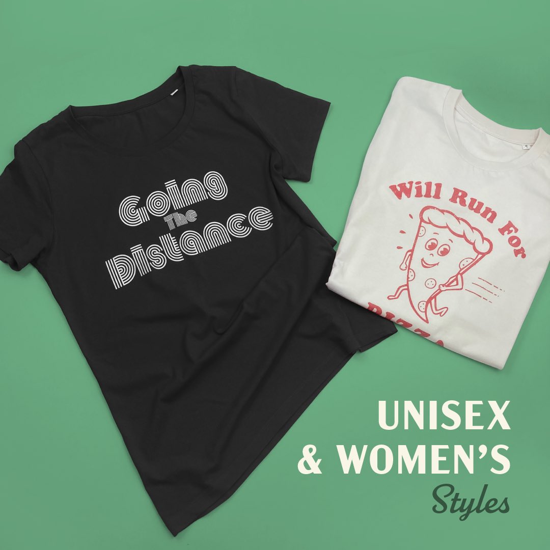Our new range of casual tees: Free shipping worldwide - 15% off your first order when you sign up to our newsletter - 100% plastic free packaging - made using ethical materials and processes! 
more-than-a-medal.co.uk
