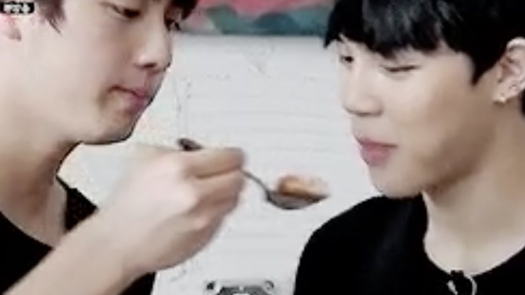 but also let him feed you because it makes him happy