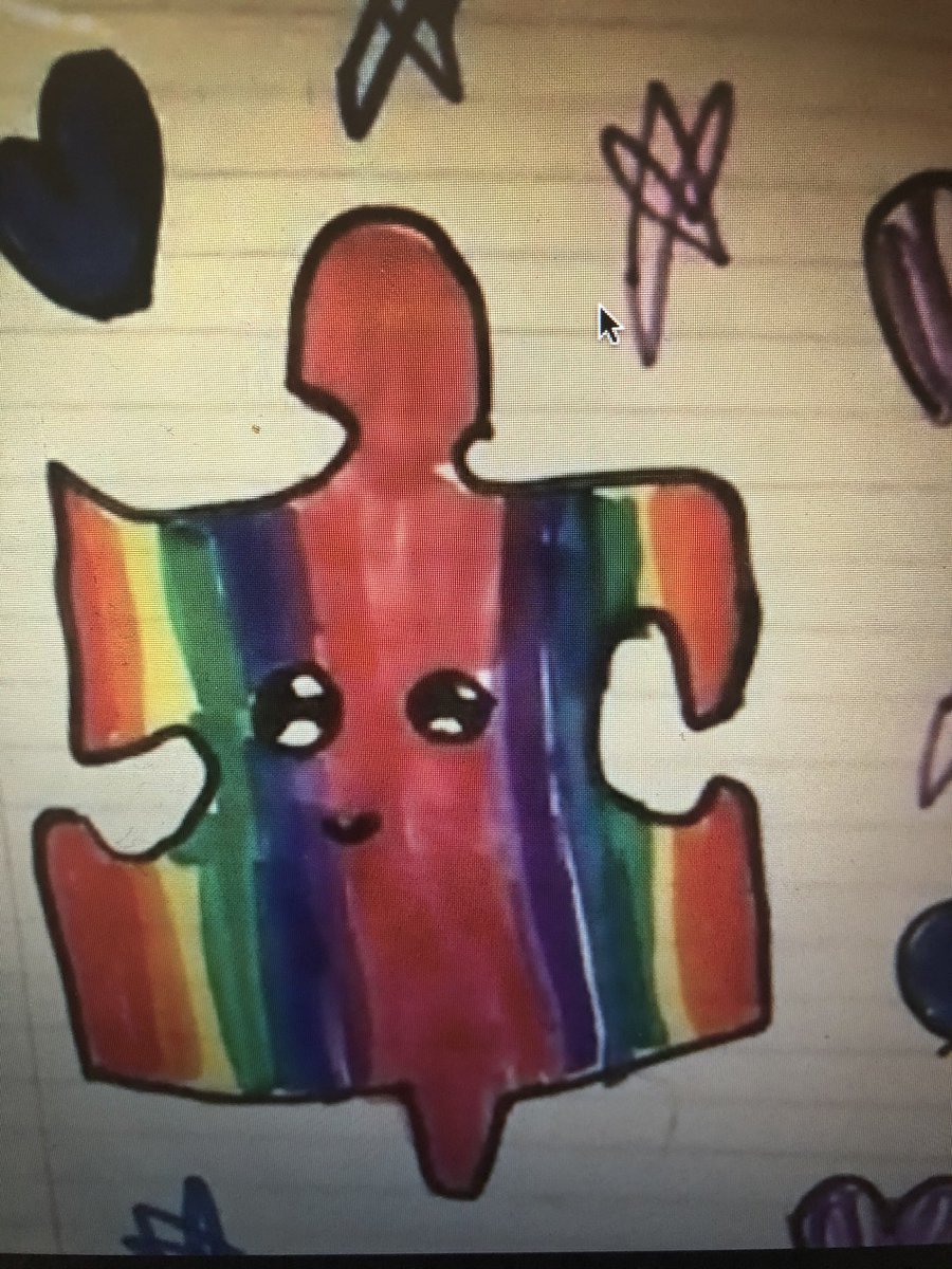 MrsPhelan18's tweet photo. Today in Guidance we learned that everyone is unique by reading “Where Oliver Fits” by Cale Atkinson and creating unique puzzle pieces! @NISDPowell @priscillajpaul   #caleatkinson #distancelearning https://t.co/axNRl0Sna4