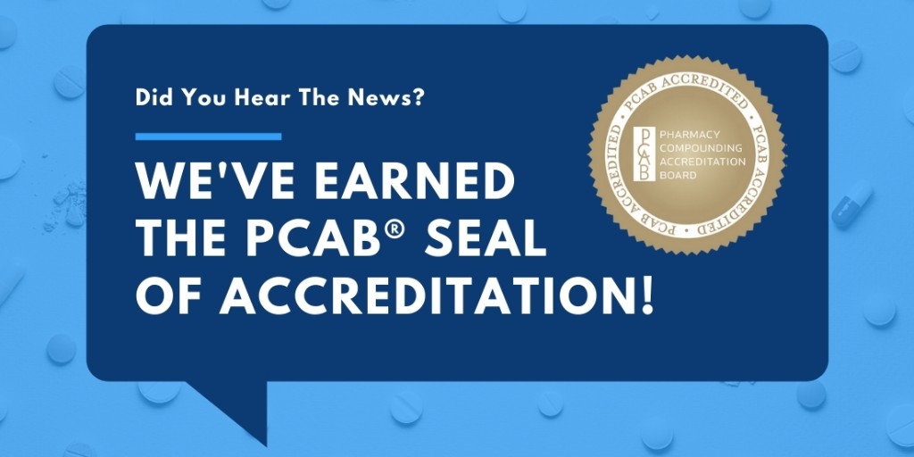 ValorPharmacy's tweet photo. 🎉 Valor Compounding Pharmacy is proud to announce that we've earned the #Pharmacy Compounding Accreditation Board’s (@PCABRX) Seal of Accreditation!
Get the full story here: https://t.co/pLXKHAw7go
#Valor #ValorCompounding #ValorCompoundingPharmacy #goals https://t.co/ItUl4VlKSx