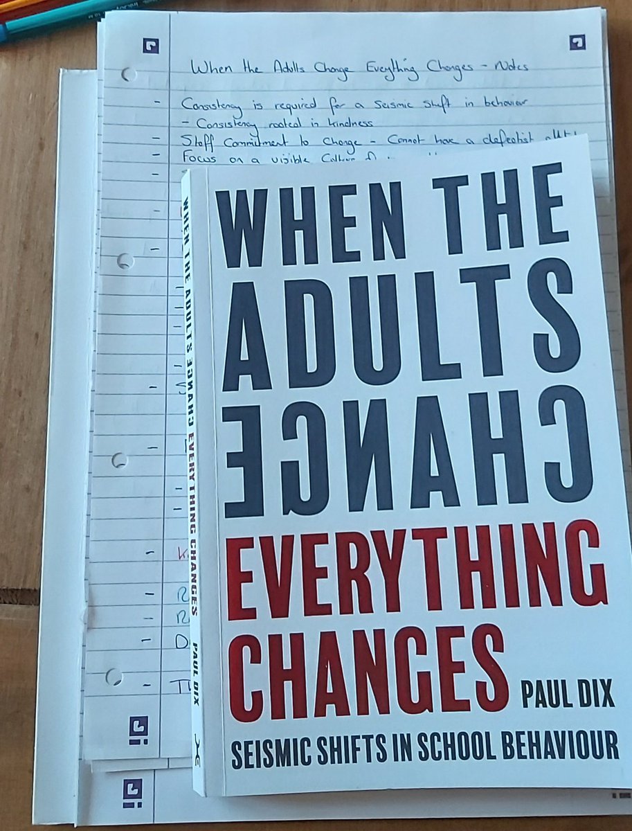 Just finished When the Adults Change, Everything Changes by Paul Dix. It's great when you get practical strategies to use! Plenty of funny anecdotes as well. 😃