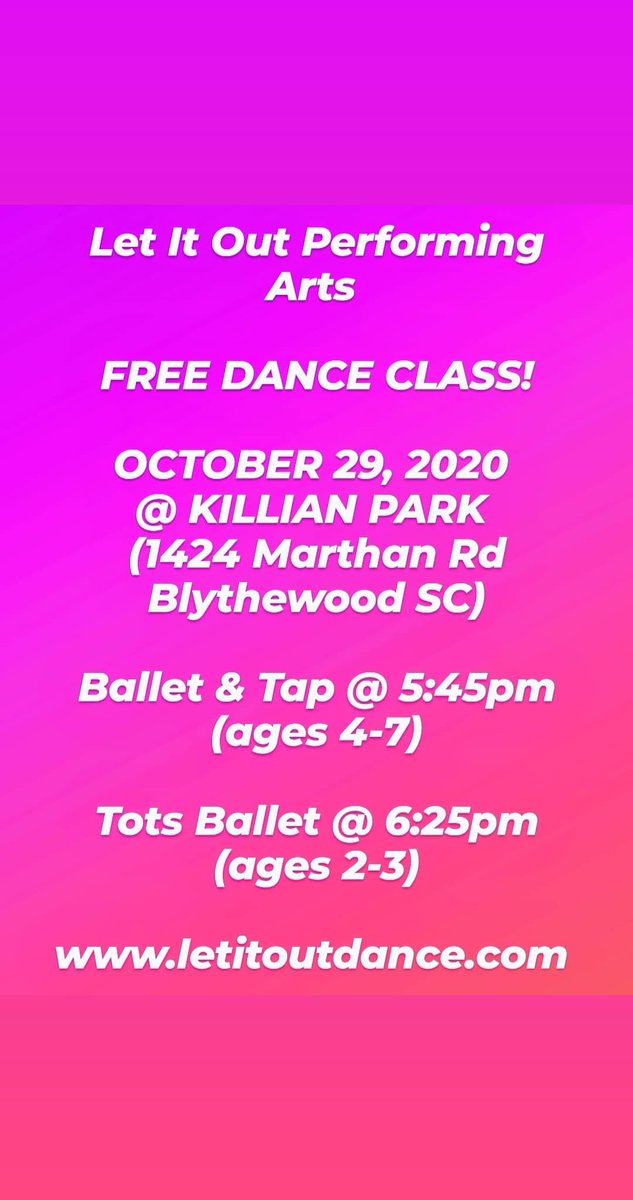 Mewilliams19's tweet photo. FREE DANCE CLASS! https://t.co/KS1luoALLI