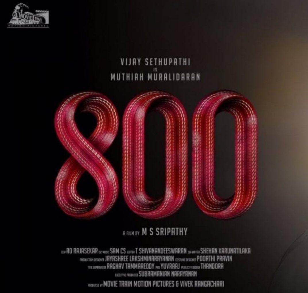 DNivisara's tweet photo. Tamil super star Vijay Sethupathy will play the role of Muttiah Muralitharan in the biopic of the Sri Lanka spin legend, the highest wicket-taker in Tests and ODIs.

The biopic has been titled as 800 https://t.co/66epJTlgev