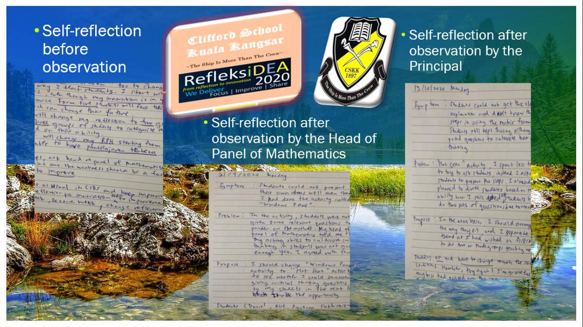 2022Goh's tweet photo. Dynamic Reflection! The reflection BEFORE and AFTER RefleksiDEA @refleksidea2020
#RRTwitterTask1
#reimaginingrefleksidea
@Sifu2561
@badli_wan
@WanFaezah5
@Jrudad1
@Ukayjay1
Will reveal them clearer on the date we meet again, stay tuned 😀 https://t.co/fZOy3ru1OT