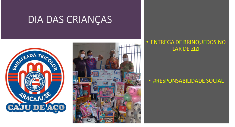 cajudeaco's tweet photo. Não houve aglomeração devido a pandemia, mas, não esquecemos das crianças carentes de 3 a 5 anos do Lar de Zizi.
@ECBahia https://t.co/YbOXPMVAUU