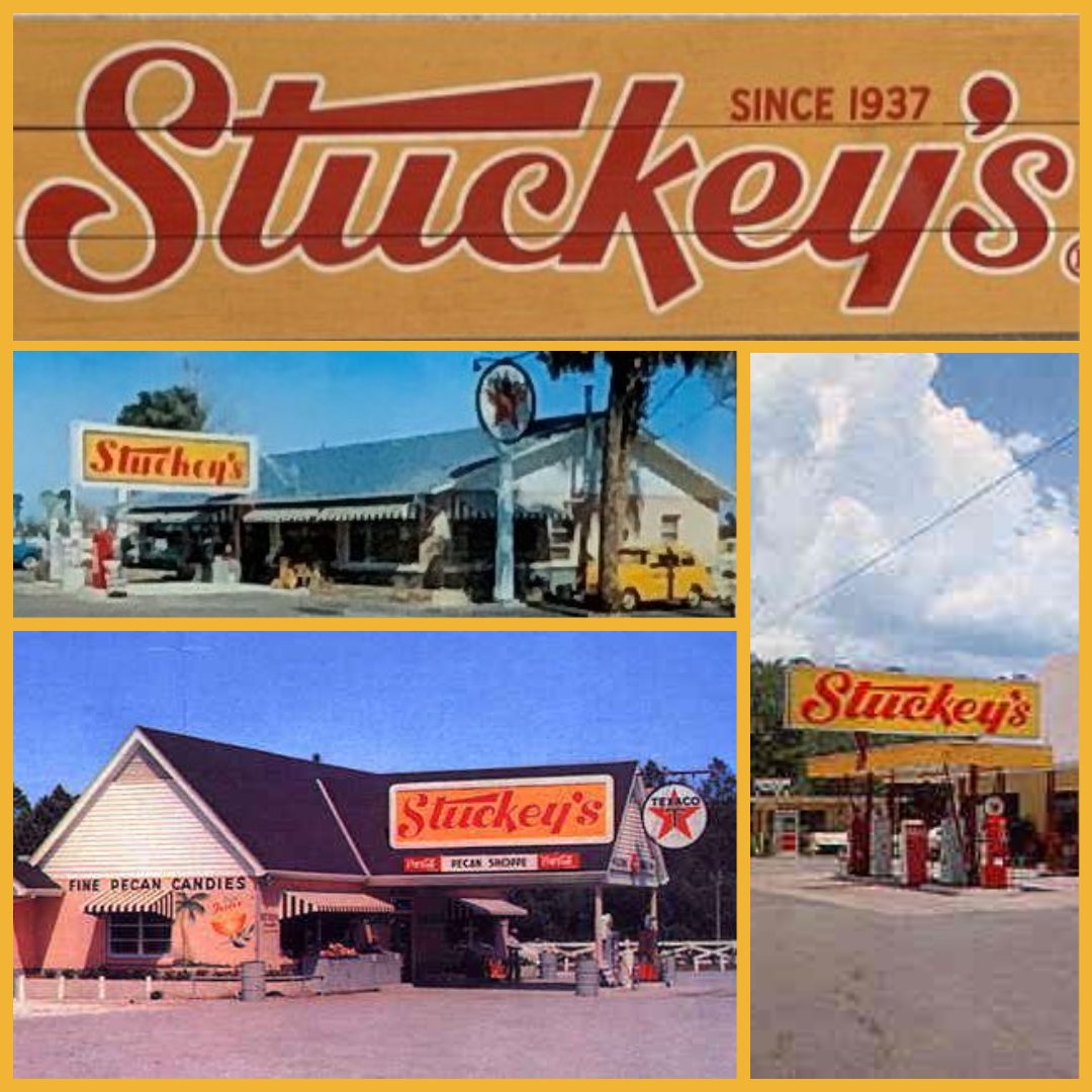 StuckeysPecans's tweet photo. It's easy to see that the classic Stuckey's sign truly marked the locations as icons throughout the country at one point in recent history.
#stuckeys #architecture #oldschool #vintageroadside #retropostcards #50s #retrovibes #roadtrippin #ontheroad #roadsideamericana https://t.co/ne6qIXrPwN